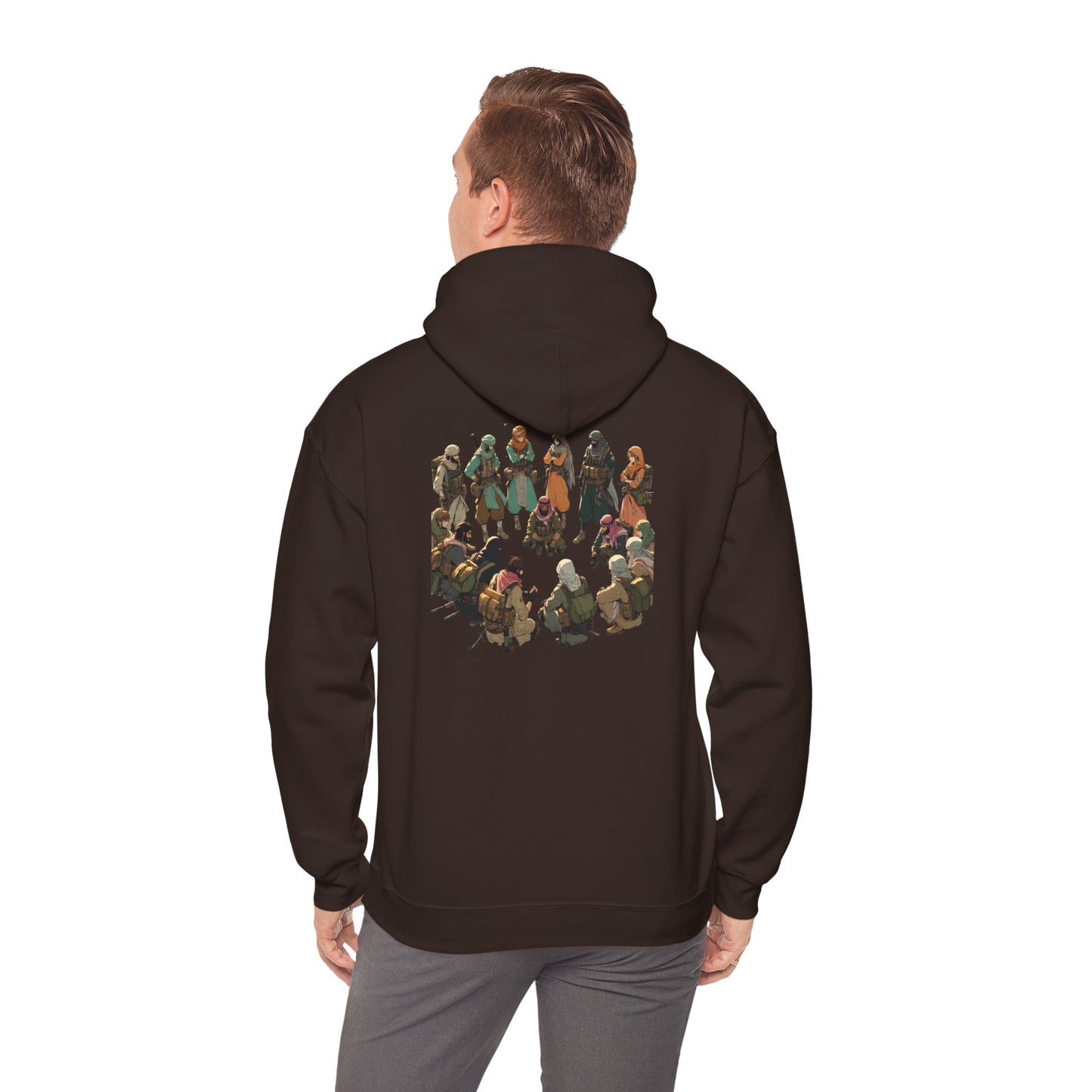 BHMSH Anime Unisex Heavy Blend™ Hooded Sweatshirt