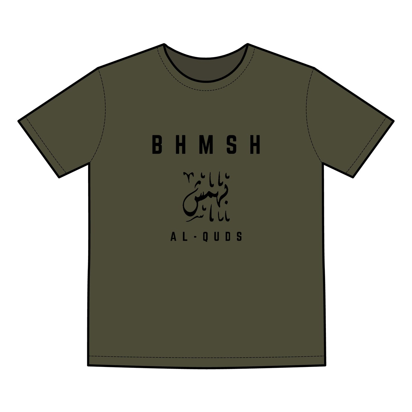 BHMSH Men's Staple Faded Tee